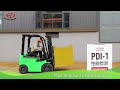 ep equipment 1.8t lithium ion electric forklift efl181 pdi testing time