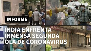India se enfrenta a la segunda ola de coronavirus | AFP