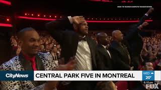 Central Park Five receive social impact award in Montreal