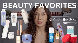 NOVEMBER BEAUTY FAVORITES 2024 - makeup, skincare & more!