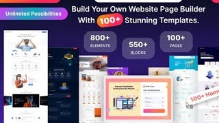 WebMaker – Multipurpose Website Builder SAAS PHP Scripts | website builder