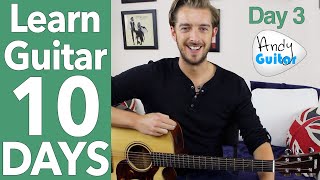 Guitar Lesson 3 - 'Three Little Birds' Guitar Tutorial [10 Day Guitar Starter Course]