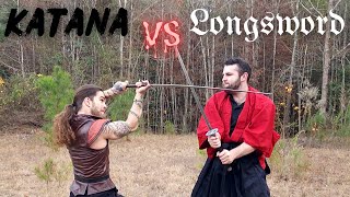 Katana vs Longsword: Battle of the Edge Lords! #sword