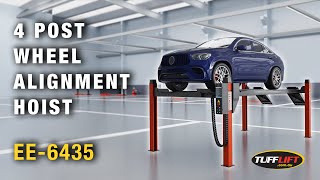 Maximize Your Workshop with the EE-6435 Wheel Alignment Hoist | Tufflift Hoists