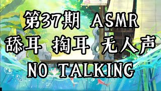 ASMR 舔耳 掏耳 无人声 no talking er licking ear cleaning