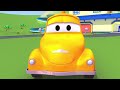 grumpy flavy gets stuck tom the tow truck in car city 🚗 l cartoons for children