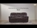 Durian Kane Nappa Aire Leather Recliner