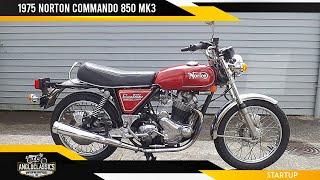 1975 Norton Commando Mk3 850 Electric Start