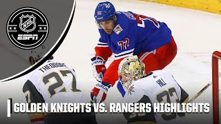 Vegas Golden Knights vs. New York Rangers | Full Game Highlights