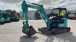 Sale 1434 Lot 13 - 2015 Kobelco SK45SRX 6 Hydraulic Excavator EX04-05