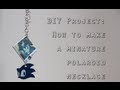 DIY: How To Make a Mini Polaroid Necklace