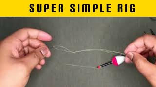 How To Rig Simple Slip Bobber set-up For Crappie