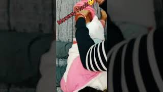 Hack to wear Diaper for Babies || Mommy Hack || Baby tips || 🤭 #shorts #shortvideo