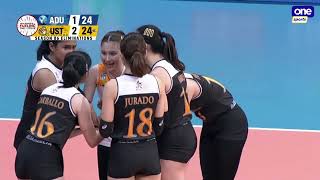 Angge Poyos ENDS EXTENDED SET 4 for UST vs. AdU | UAAP SEASON 86 WOMEN'S VOLLEYBALL