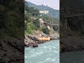 अदभुत adbhut bhagirathi ganga alaknanda sangam devprayag uttarakhand uk pahad nature om