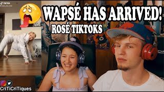 ROSÉ TIKTOKS (COUPLE REACTION!) | WAPSÉ!