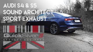 Audi S4 B9 with QuickSilver Sound Architect Exhaust