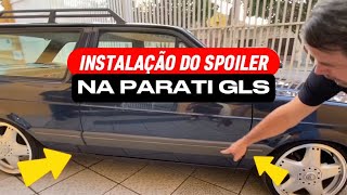 INSTALAÇÃO DO SPOILER LATERAL NA PARATI GLS VOYAGE GOL SAVEIRO | JR AUTOSHOP