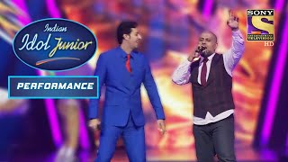 Vishal-Shekhar का "Chak De India" पर यह Performance है जबरदस्त | Indian Idol Junior | Performance