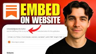 How To Embed Substack On Website (Tutorial 2026)