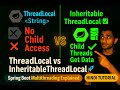 ThreadLocal vs InheritableThreadLocal in Spring Boot 🌿 | Multithreading Deep Dive 🔥