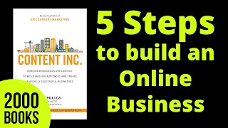 6 Steps to build an Online Business | Book: Content Inc. by Joe Pulizzi