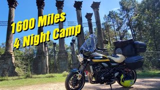 Kawi Z900RS Touring WITH a Gold Wing !!