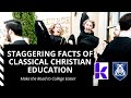 Staggering Facts of Classical Christian Education | Make the Road to College Easier