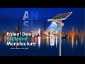 Adjustable Solar Panel Solar Street Light