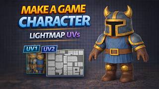 Creating Lightmap UVs in Maya (2nd UV Set for Games)