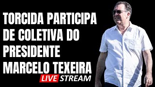 AO VIVO | COLETIVA DE MARCELO TEIXEIRA | TORCIDA DO SANTOS PARTICIPA | E O TÉCNICO?