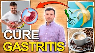 CURE GASTRITIS NATURALLY - 5 Natural Ways To Eliminate Gastritis