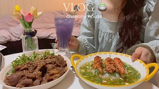 ENG) Living alone Vlog, sandwich, Korean food, cooking , mukbang, everyday life