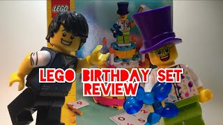 LEGO Birthday Set Review, 40382