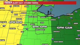 LIVE: ALERT DAY weather updates for northwest Ohio and southeast Michigan