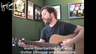 Our Song - Taylor Swift - Lefty Beginner Acoustic Guitar Lesson