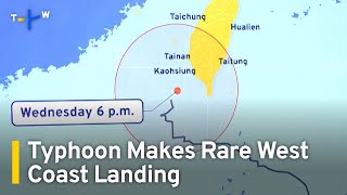 Where Is Typhoon Krathon Headed, and What Makes It So Unusual?｜TaiwanPlus News