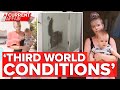 Family forced to shower in backyard over insurance debacle | A Current Affair