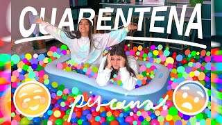 2º DÍA DE CUARENTENA CON NOSOTRAS- Piscina de pelotas!