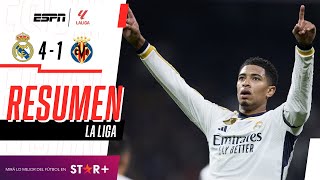 ¡LA CASABLANCA GANÓ, GUSTÓ Y GOLEÓ EN EL BERNABÉU Y ES LÍDER! | Real Madrid 4-1 Villarreal | RESUMEN