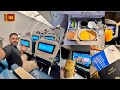 Luxurious SriLankan AIRLINES A321 ECONOMY CLASS journey During CRISIS || Unlimited FOOD ||