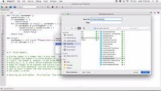 5.17. (Part 3) Prime Numbers - Python