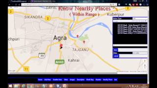 Google Maps JavaScript API Tutorial: Search and Find near by places on Google Map: Part 2/2