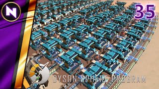CONVERTING A PLANET TO A ROCKET FACTORY | #35 | Dyson Sphere Program | Lets Play/Walkthrough