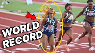 Sha'Carri Richardson Breaks World Record....In Training!!