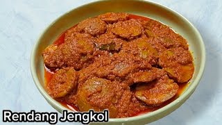 Resep rendang jengkol enak !! Serasa makan rendang daging, pingin nambah berkali kali #kuliner #fypシ