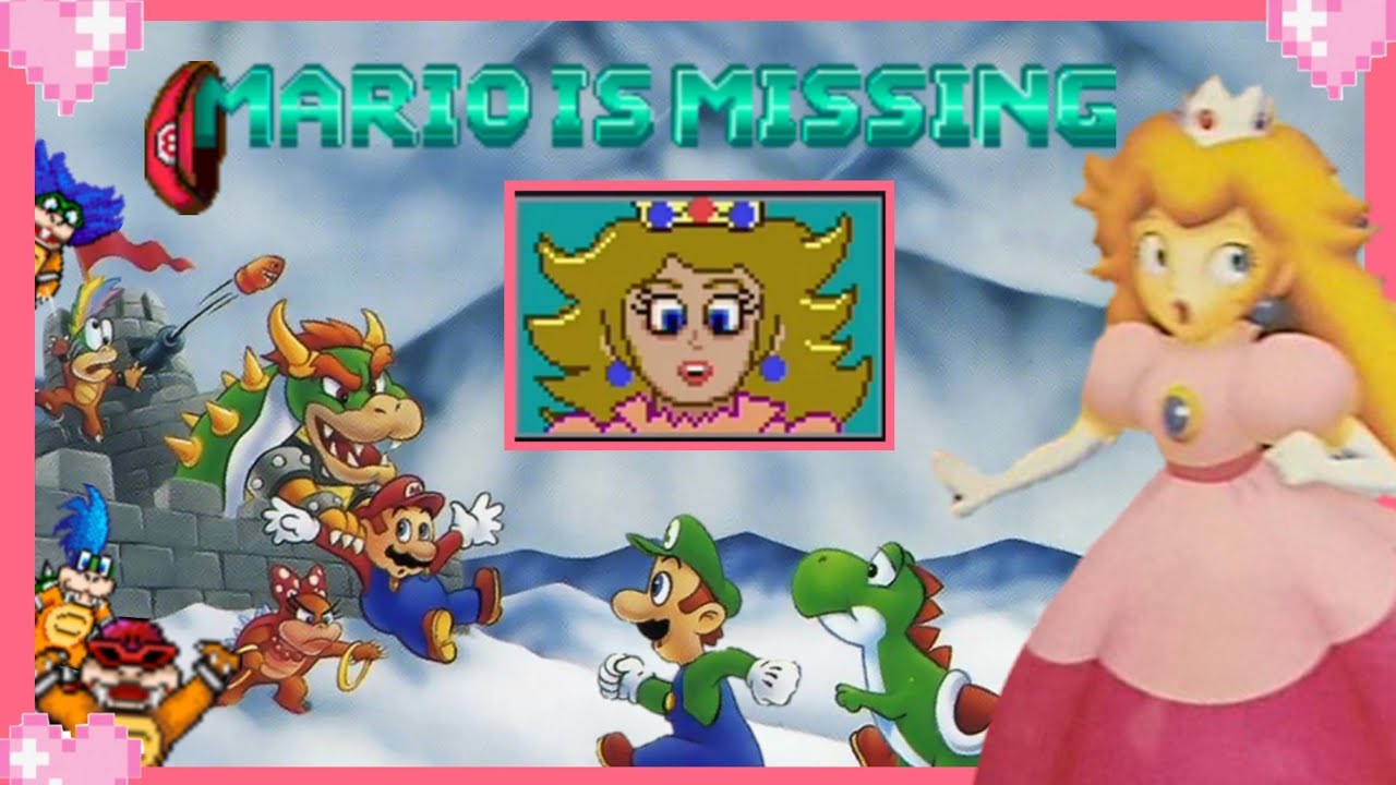 💗 Mario Is Missing PC (All Peach Questions And Scenes) 💗 - YouTube