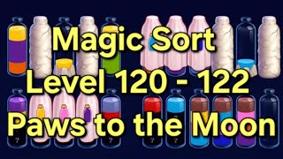 Magic Sort - Level 120 - 122 Paws to the Moon