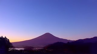 昨日の自宅２階から撮影した富士山。2024.11.13　Mt. Fuji taken from the second floor of my house yesterday. 2024.11.13