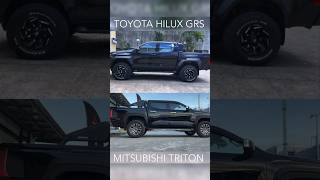 2024 TOYOTA HILUX GRS vs 2024 MITSUBISHI TRITON